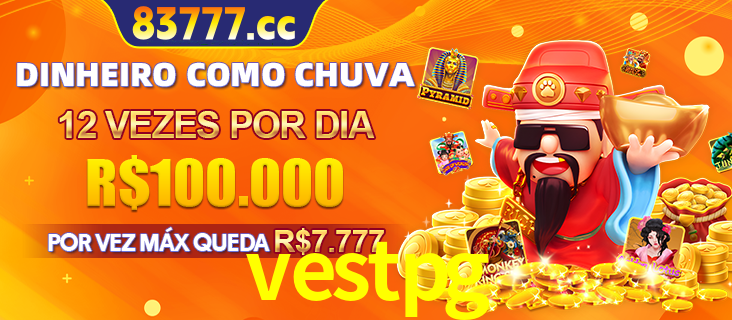 Banner do programa de recompensas Recomende para amigos do vestpg, detalhando os bônus por convidar amigos, com prêmios que chegam a R$288.888.