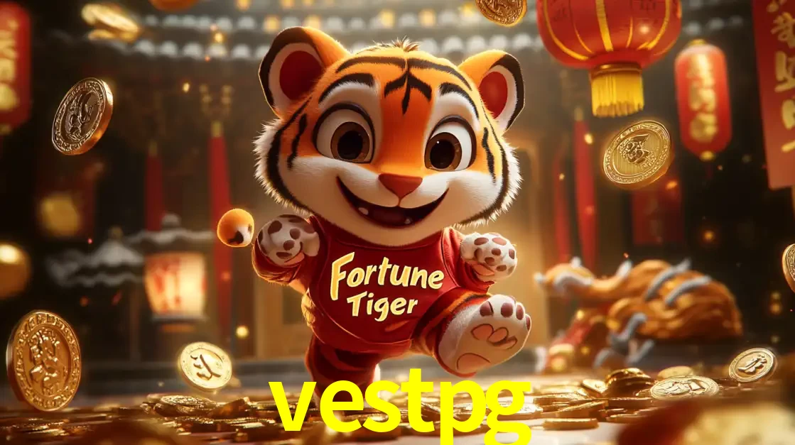 O alegre personagem do Fortune Tiger correndo sobre um caminho de moedas de ouro, simbolizando os grandes prêmios e a diversão do popular jogo de slot do vestpg.